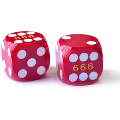 BESCON DICE Bescon Colorful Solid Professional Precision Dice Round Corner 9/16" (14.3mm), Solid Colors Precision Backgammon Dice 14.3MM(Solid Red) BESCON DICE Bescon Colorful Solid Professional Precision Dice Round Corner 9/16" (14.3mm), Solid Colors Precision Backgammon Dice 14.3MM(Solid Red)