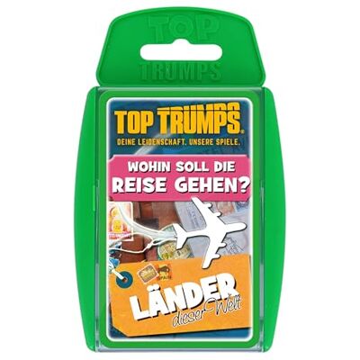 Top Trumps Countries of the World Card Game for Children Classic Learning Card Game for Fans of Curiosities from All World 2+ Players from 6+ Years German Top Trumps Countries of the World Card Game for Children Classic Learning Card Game for Fans of Curiosities from All World 2+ Players from 6+ Years German