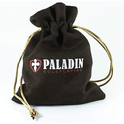 Paladin Roleplaying Faux Suede Dice Bag Paladin Roleplaying Faux Suede Dice Bag