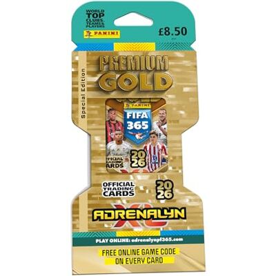 Panini FIFA 365 Adrenalyn XL Trading Cards Premium Gold Multiset Panini FIFA 365 Adrenalyn XL Trading Cards Premium Gold Multiset
