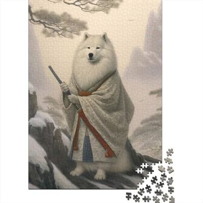 TBDUEPS 52x38cm/1000pcs, Classic Jigsaw Puzzle, 1000 Pieces, Samoyed The Samurai For rainy days at home: Adult jigsaw puzzle with 1000 pieces works well for solo leisure or shared family time. TBDUEPS 52x38cm/1000pcs, Classic Jigsaw Puzzle, 1000 Pieces, Samoyed The Samurai For rainy days at home: Adult jigsaw puzzle with 1000 pieces works well for solo leisure or shared family time.