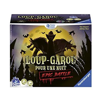 Ravensburger Jeu Loup-Garou pour une Nuit Epic Battle Ravensburger Jeu Loup-Garou pour une Nuit Epic Battle