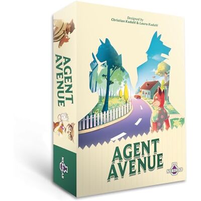 Nerdlab Games Agent Avenue (English Version) Strategy Card Game, 2-4 Players, 10-15 Min, 8+ Years, on The Recommendation List for Spiel des Jahres 2025 Nerdlab Games Agent Avenue (English Version) Strategy Card Game, 2-4 Players, 10-15 Min, 8+ Years, on The Recommendation List for Spiel des Jahres 2025