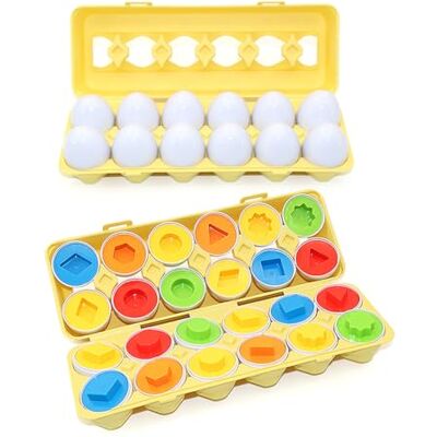Kaeltsyn Safe Baby Learning Toy with Detachable Shells, Sorting Tray Cognitive Skill Building Toy, Color Identification Game for Kindergarten Use, Sensory Development Kaeltsyn Safe Baby Learning Toy with Detachable Shells, Sorting Tray Cognitive Skill Building Toy, Color Identification Game for Kindergarten Use, Sensory Development