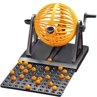Tsawntd Bingo Set, 12 Card & 90 Number Bingo Balls with Cage Fun Play Machine for Kids, Adults, Family, No Chips Tsawntd Bingo Set, 12 Card & 90 Number Bingo Balls with Cage Fun Play Machine for Kids, Adults, Family, No Chips