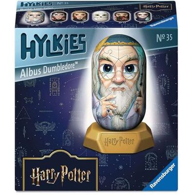 Ravensburger 3D Puzzle Hylkies No. 35 Dumbledore Ages 8+ 54 Pieces, Harry Potter, No Glue Required, Creative Craft Construction Kits for Kids & Adults Ravensburger 3D Puzzle Hylkies No. 35 Dumbledore Ages 8+ 54 Pieces, Harry Potter, No Glue Required, Creative Craft Construction Kits for Kids & Adults