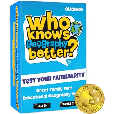 Quokka Card Games for Kids 8-12 Family Board Games Who Knows Geography Better Trivia Family Games for Kids and Adult Board Games Kids Quiz Cards Educational Question Quokka Card Games for Kids 8-12 Family Board Games Who Knows Geography Better Trivia Family Games for Kids and Adult Board Games Kids Quiz Cards Educational Question