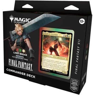 Magic: The Gathering FINAL FANTASY VII Commander Deck Limit Break Magic: The Gathering FINAL FANTASY VII Commander Deck Limit Break