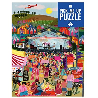 Talking Tables 1000 Piece Festival Puzzle - Puzzle Talking Tables 1000 Piece Festival Puzzle - Puzzle