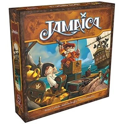 Space Cowboys Asmodee, Jamaica, Basic Game, Family Game, Board Game, 2-6 Players, From 8+ Years, 45+ Minutes, German Space Cowboys Asmodee, Jamaica, Basic Game, Family Game, Board Game, 2-6 Players, From 8+ Years, 45+ Minutes, German