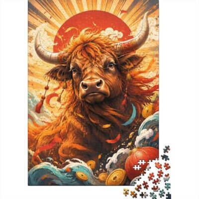 D7R9N1U4 Sun Bull Coin Jigsaw Puzzle, 1000 Pcs Indoor Adult Game 52x38cm Cardboard, Brain Workout, Tight Puzzle Fit, Adult Hobbyists, Stress Reduction D7R9N1U4 Sun Bull Coin Jigsaw Puzzle, 1000 Pcs Indoor Adult Game 52x38cm Cardboard, Brain Workout, Tight Puzzle Fit, Adult Hobbyists, Stress Reduction