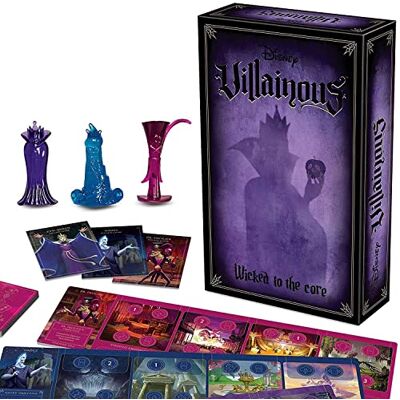 Ravensburger Disney Villainous Wicked to The Core Strategy Board Game for Kids & Adults Age 10 Years Up Can Be Played as a Stand-Alone or Expansion Ravensburger Disney Villainous Wicked to The Core Strategy Board Game for Kids & Adults Age 10 Years Up Can Be Played as a Stand-Alone or Expansion