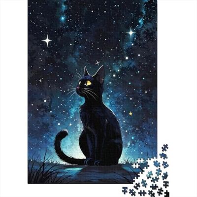 TBDUEPS Starry Night Cat-9, Classic Jigsaw Puzzle, 1000 Pieces, 52x38cm/1000pcs For rainy days at home, this adult jigsaw puzzle with 1000 pieces offers a classic activity for adults. TBDUEPS Starry Night Cat-9, Classic Jigsaw Puzzle, 1000 Pieces, 52x38cm/1000pcs For rainy days at home, this adult jigsaw puzzle with 1000 pieces offers a classic activity for adults.