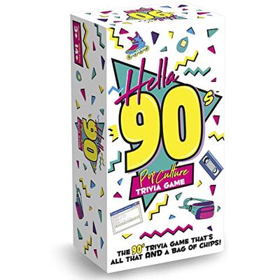 Buffalo Hella 90's Pop Culture Trivia Game Brown Buffalo Hella 90's Pop Culture Trivia Game Brown