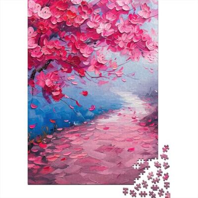 TBDUEPS 52x38cm/1000pcs, Classic Jigsaw Puzzle, 1000 Pieces, Cherry Blossom Dream For winter weekends and Christmas breaks: 1000-piece jigsaw puzzle for adults offers 1000 pieces for the Christmas break. TBDUEPS 52x38cm/1000pcs, Classic Jigsaw Puzzle, 1000 Pieces, Cherry Blossom Dream For winter weekends and Christmas breaks: 1000-piece jigsaw puzzle for adults offers 1000 pieces for the Christmas break.