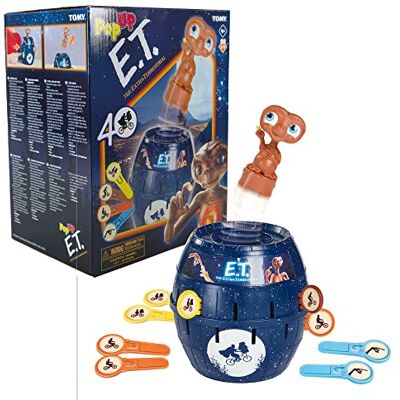 TOMY T73418 Pop Up E.T. Family & Preschool Kids Board Game, 2-4 Players, Suitable For Boys & Girls Aged 4+ TOMY T73418 Pop Up E.T. Family & Preschool Kids Board Game, 2-4 Players, Suitable For Boys & Girls Aged 4+