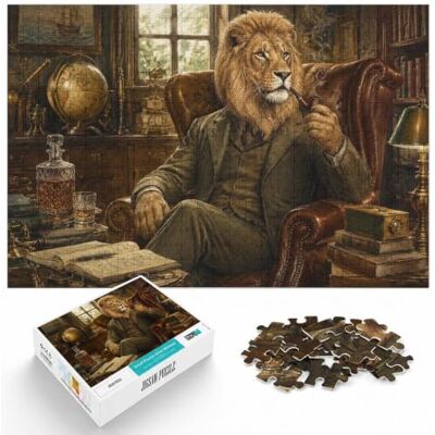 LMYmoney 1000pcs (52x38cm), Classic Jigsaw Puzzle, 1000 Pieces, The Lion For holiday downtime at home: Adult jigsaw puzzle with 1000 pieces creates puzzle time on colder days. LMYmoney 1000pcs (52x38cm), Classic Jigsaw Puzzle, 1000 Pieces, The Lion For holiday downtime at home: Adult jigsaw puzzle with 1000 pieces creates puzzle time on colder days.