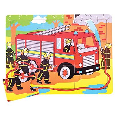 Bigjigs Toys Tray Motor Puzzle Fire Bigjigs Toys Tray Motor Puzzle Fire