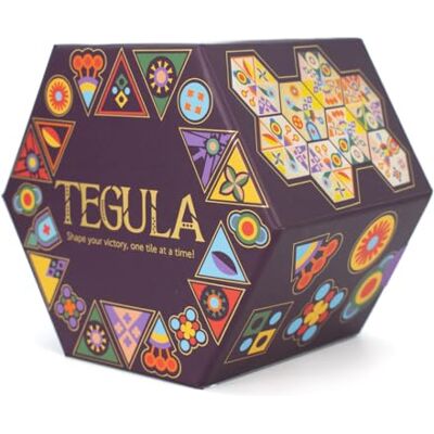 Gibsons Tegula Strategy Board Game – Family Tile-Matching Game for Ages 8+, 2–6 Players – Fast 20-Minute Hexagonal Mosaic Challenge – Fun Creative Gift for Kids & Adults Gibsons Tegula Strategy Board Game – Family Tile-Matching Game for Ages 8+, 2–6 Players – Fast 20-Minute Hexagonal Mosaic Challenge – Fun Creative Gift for Kids & Adults