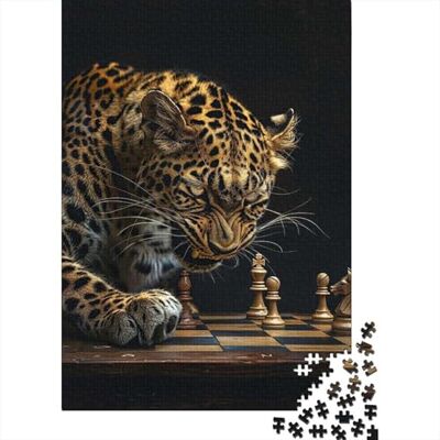 TBDUEPS 70x50cm/1000pcs, Classic Jigsaw Puzzle, 1000 Pieces, Leopard Chess For anyone who enjoys classic jigsaws: Adult jigsaw puzzle with 1000 pieces fits quiet afternoons. TBDUEPS 70x50cm/1000pcs, Classic Jigsaw Puzzle, 1000 Pieces, Leopard Chess For anyone who enjoys classic jigsaws: Adult jigsaw puzzle with 1000 pieces fits quiet afternoons.