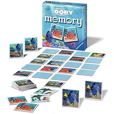 Ravensburger 21219 Dory Memory, the classic game for all Dory fans, memory game for 2-8 players from 4 years Ravensburger 21219 Dory Memory, the classic game for all Dory fans, memory game for 2-8 players from 4 years