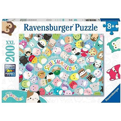 Ravensburger Squishmallow Gifts for Girls and Boys 200 Piece Jigsaw Puzzle for Kids Age 8 Years + Ravensburger Squishmallow Gifts for Girls and Boys 200 Piece Jigsaw Puzzle for Kids Age 8 Years +