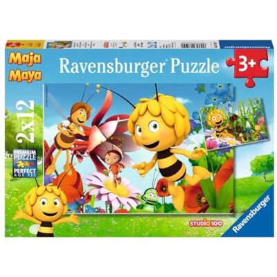 Ravensburger 07594 2 "Maya The Bee on The Flower Meadow Puzzle (24-Piece) Ravensburger 07594 2 "Maya The Bee on The Flower Meadow Puzzle (24-Piece)