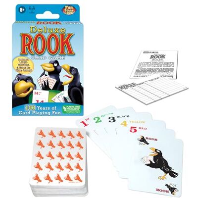 Winning Moves Deluxe Rook Popular For Over 100 Years, For 2 to 6 Players, Ages 8+ Winning Moves Deluxe Rook Popular For Over 100 Years, For 2 to 6 Players, Ages 8+