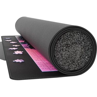 Puzzlup Premium Roll Up Jigsaw Mat 5000 Pieces 118 X 170 cm (46,5 x 67 Inches) Non Slip Puzzle Mat Suited for Puzzles of 3000 to 5000 Pieces Portapuzzle With Gift Packaging Puzzlup Premium Roll Up Jigsaw Mat 5000 Pieces 118 X 170 cm (46,5 x 67 Inches) Non Slip Puzzle Mat Suited for Puzzles of 3000 to 5000 Pieces Portapuzzle With Gift Packaging