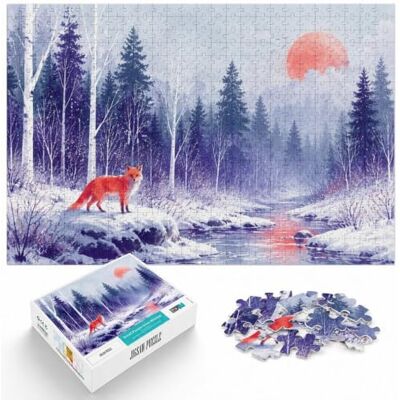 LMYmoney Winter Mood, Classic Jigsaw Puzzle, 1000 Pieces, 1000pcs (52x38cm) For adults who enjoy jigsaws, this adult jigsaw puzzle with 1000 pieces can be enjoyed across several sessions. LMYmoney Winter Mood, Classic Jigsaw Puzzle, 1000 Pieces, 1000pcs (52x38cm) For adults who enjoy jigsaws, this adult jigsaw puzzle with 1000 pieces can be enjoyed across several sessions.