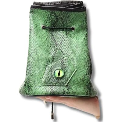 The Grinning Gargoyle Large DND Dice Drawstring Bags with Pockets RPG MTG Storage Bag (Green) 500 Polyhedral Capacity DnD Dice Bag with 7 Inner Pockets and Drawstring Closure Amazing Dragon Hide TTRPG Accessory The Grinning Gargoyle Large DND Dice Drawstring Bags with Pockets RPG MTG Storage Bag (Green) 500 Polyhedral Capacity DnD Dice Bag with 7 Inner Pockets and Drawstring Closure Amazing Dragon Hide TTRPG Accessory