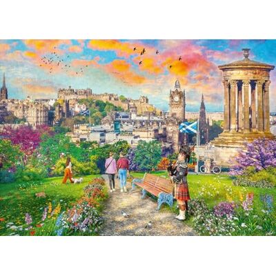 Ravensburger Edinburgh Romance 1000 Piece Jigsaw Puzzles for Adults and Kids Age 12 Years Up Ravensburger Edinburgh Romance 1000 Piece Jigsaw Puzzles for Adults and Kids Age 12 Years Up