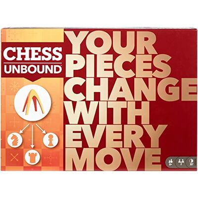 Mattel GDG26 Freestyle Chess Game for 2 Players from 8 Years, Multi-Colour Mattel GDG26 Freestyle Chess Game for 2 Players from 8 Years, Multi-Colour