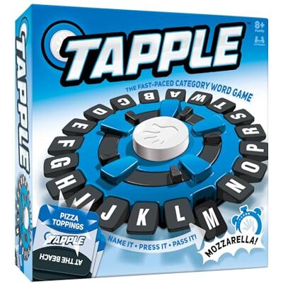 John Adams Tapple Word Game Fast-Paced Family Board Game Choose a Category & Race Against The Timer to be The Last Player Family Games For 2-8 Players Ages 8+ John Adams Tapple Word Game Fast-Paced Family Board Game Choose a Category & Race Against The Timer to be The Last Player Family Games For 2-8 Players Ages 8+