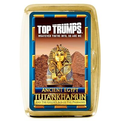 Top Trumps Ancient Egypt: Tutankhamun and the Golden Age of the Pharaohs – Limited Edition Educational Card Game for Kids & Adults Top Trumps Ancient Egypt: Tutankhamun and the Golden Age of the Pharaohs – Limited Edition Educational Card Game for Kids & Adults