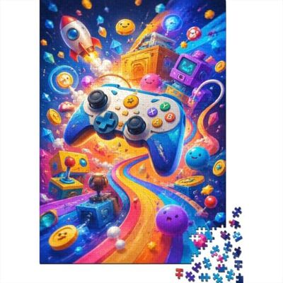 J7M503Q1S Game Controller Rocket Coin Jigsaw Puzzle, 1000 Pcs Indoor Adult Game 52x38cm Cardboard, Brain Workout, Tight Puzzle Fit, Adult Hobbyists, Stress Reduction J7M503Q1S Game Controller Rocket Coin Jigsaw Puzzle, 1000 Pcs Indoor Adult Game 52x38cm Cardboard, Brain Workout, Tight Puzzle Fit, Adult Hobbyists, Stress Reduction
