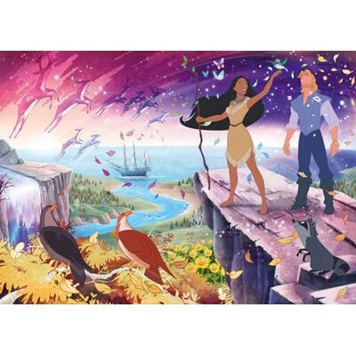 Ravensburger Disney Collector's Edition Pocahontas 1000 Piece Jigsaw Puzzles for Adults and Kids Age 12 Years Up Ravensburger Disney Collector's Edition Pocahontas 1000 Piece Jigsaw Puzzles for Adults and Kids Age 12 Years Up