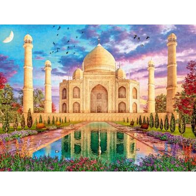 Ravensburger Enchanting Taj Mahal 1500 Piece Jigsaw Puzzles for Adults and Kids Age 12 Years Up Ravensburger Enchanting Taj Mahal 1500 Piece Jigsaw Puzzles for Adults and Kids Age 12 Years Up