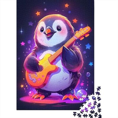 TBDUEPS Penguin Guitarist, Classic Jigsaw Puzzle, 1000 Pieces, 52x38cm/1000pcs Adult jigsaw puzzle with 1000 pieces; suits quiet days around New Year; for adults who enjoy jigsaws and thoughtful gifts. TBDUEPS Penguin Guitarist, Classic Jigsaw Puzzle, 1000 Pieces, 52x38cm/1000pcs Adult jigsaw puzzle with 1000 pieces; suits quiet days around New Year; for adults who enjoy jigsaws and thoughtful gifts.