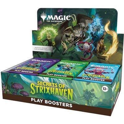Magic: The Gathering Secrets of Strixhaven Play Booster Box (English Version) Number Of Pieces: 1 Magic: The Gathering Secrets of Strixhaven Play Booster Box (English Version) Number Of Pieces: 1