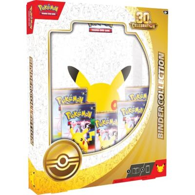 Pokémon TCG: 30th Celebration Binder Collection (1 Binder & 5 Booster Packs) Pokémon TCG: 30th Celebration Binder Collection (1 Binder & 5 Booster Packs)
