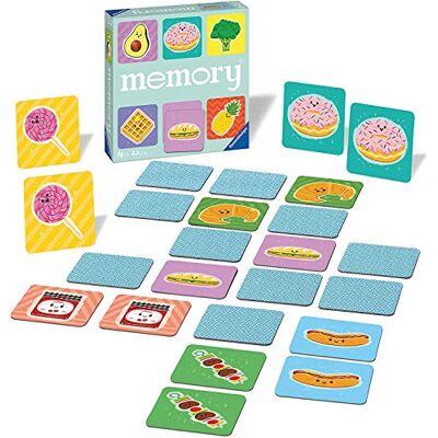 Ravensburger Funny Food Memory Matching Picture Snap Pairs Game for Kids Age 3 Years Up Ravensburger Funny Food Memory Matching Picture Snap Pairs Game for Kids Age 3 Years Up