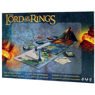 Cinematic Lord of the Rings Mount Doom Board Game - 30 min, 2-4 players Cinematic Lord of the Rings Mount Doom Board Game - 30 min, 2-4 players