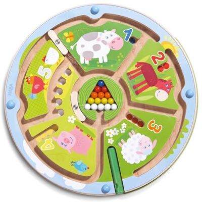 HABA Magnetic Number Maze Wooden Learning Puzzle Toy For Toddlers magnetic number maze supports counting logic and fine motor skills with engaging travel friendly quiet learning play HABA Magnetic Number Maze Wooden Learning Puzzle Toy For Toddlers magnetic number maze supports counting logic and fine motor skills with engaging travel friendly quiet learning play