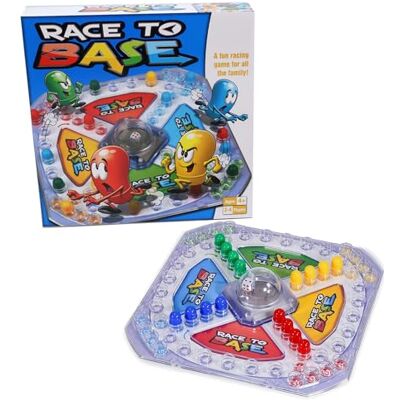 Navoys Race To Base Fun Family Game for Kids and Adults, Race Back To Your Base Before You're Caught, Classic Board Games for 6, 7, 8+ Year Old Children Navoys Race To Base Fun Family Game for Kids and Adults, Race Back To Your Base Before You're Caught, Classic Board Games for 6, 7, 8+ Year Old Children