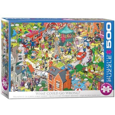 EuroGraphics What Could go Wrong? by Martin Berry 500-Piece Puzzle EuroGraphics What Could go Wrong? by Martin Berry 500-Piece Puzzle