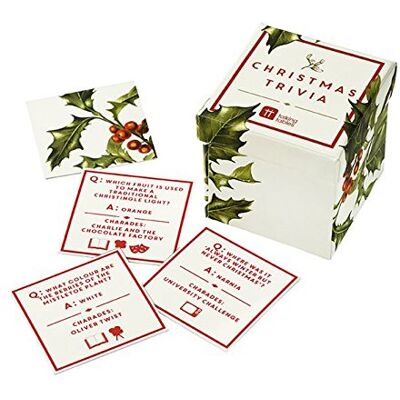 Talking Tables Botanical Christmas Sprout Trivia Game for Christmas Day Dinner and Party, Multicolour Talking Tables Botanical Christmas Sprout Trivia Game for Christmas Day Dinner and Party, Multicolour