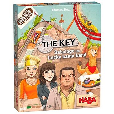HABA 305940 The Key – Sabotage at Lucky Llama Land- An investigation game for ages 8+ (Made in Germany) HABA 305940 The Key – Sabotage at Lucky Llama Land- An investigation game for ages 8+ (Made in Germany)