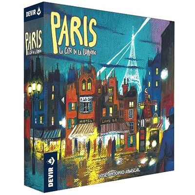 Thames & Kosmos DEVIR Paris: La Cité de la Lumière, Tile Placement Game, Family Games for Game Night, Strategy Board Games for Adults and Kids, For 2 Players, Age 8+ Thames & Kosmos DEVIR Paris: La Cité de la Lumière, Tile Placement Game, Family Games for Game Night, Strategy Board Games for Adults and Kids, For 2 Players, Age 8+