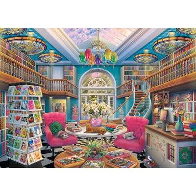 Ravensburger The Book Palace 1000 Piece Jigsaw Puzzles for Adults and Kids Age 12 Years Up Ravensburger The Book Palace 1000 Piece Jigsaw Puzzles for Adults and Kids Age 12 Years Up